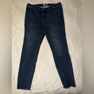LC Lauren Conrad Midnight Blue Skinny Jeans